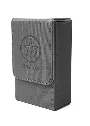 Коробка для карт таро серая bm
