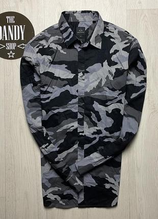 Чоловіча стильна сорочка armani bag exchange, розмір m