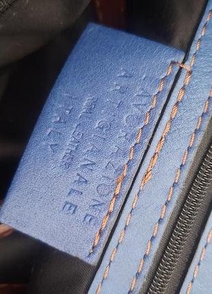 Сумка шкіряна lavorazione artigianale, italy4 фото