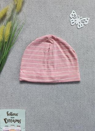 Дитяча шапочка 6-9 міс шапка для дівчинки