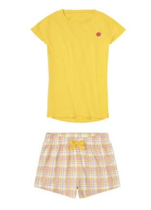 Пижама шорты футболка pepperts на девочку 8 9 10 лет