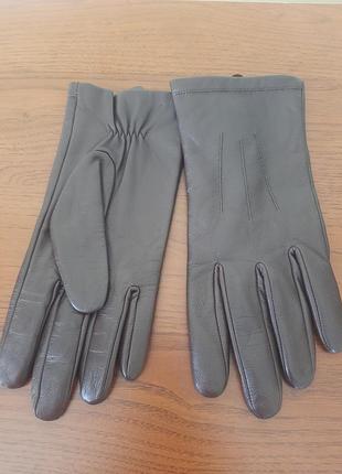 Кожаные перчатки marks &amp; spencer