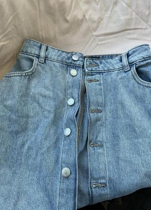 Джинсова юбка