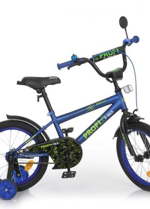 Велосипед дитячий prof1 y1672-1 16 дюймів, синій