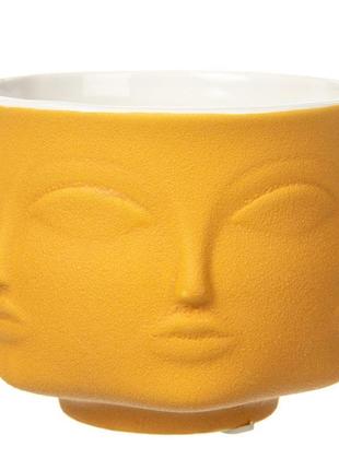 Керамічна ваза "pure", жовта