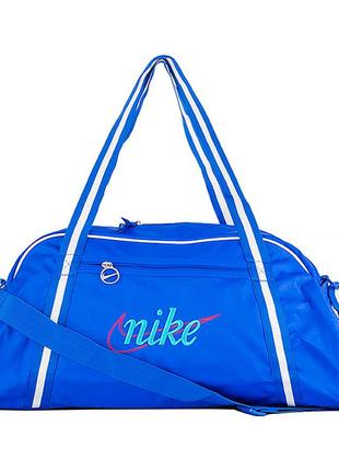 Сумка nike w nk gym club - retro синій misc (dh6863-405)