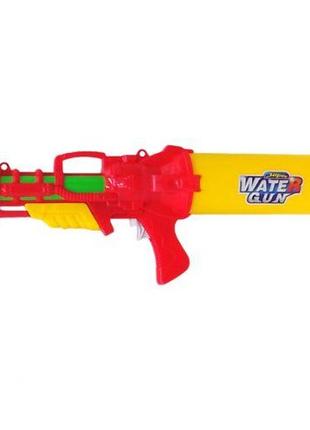 Водний автомат "water gun" з накачкою, 42 см (червоний)
