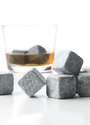 Камені для віскі whiskey stones з стеатита (9шт)