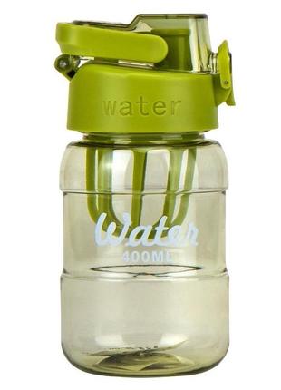 Пляшка для спорту "water", 400 мл * рандомний вибір дизайну