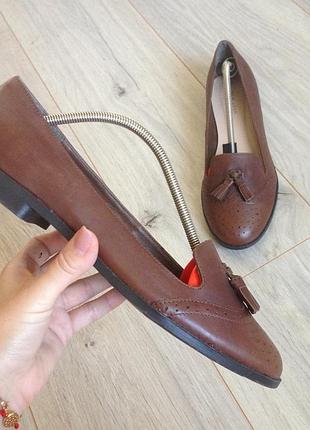 Туфлі (броги) new look шкіра cambodia р. 40,