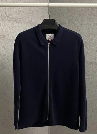 Синий свитер от бренда kronsadt casual