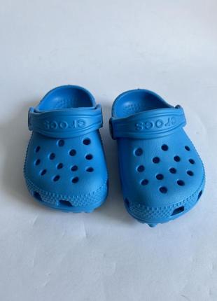 Новые детские сабо кроксы crocs (оригинал) для мальчика