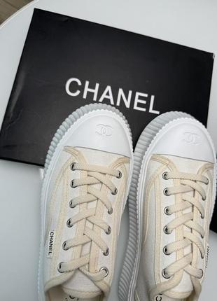 Кеди на платформі chanel