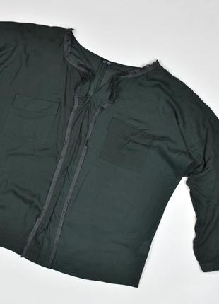 Оверсайз блуза рубашка armani размер s m l // вискоза рубашка oversize emporio giorgio