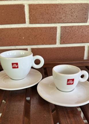 Чашка з блюдцем illy.