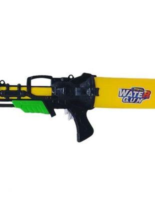 Водний автомат "water gun" з накачкою, 42 см (чорний)