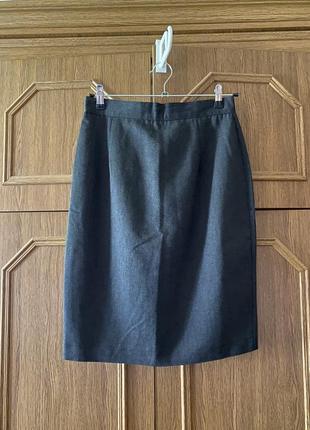 Винтажная классическая юбка- карандаш