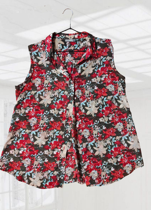 Цветная блуза, рубашка, безрукавка от бренда laura torelli