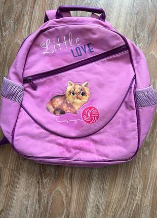 Портфель рюкзак шкільний для дівчинки