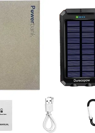 20000 павербенк durecopow для кемпинга с солнечной батареей &lt;unk&gt; powerbank