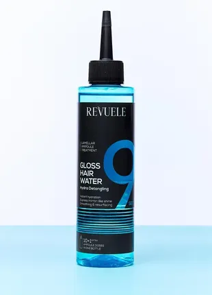 Жидкий кондиционер revuele gloss hair water hydra detangling для сухих и ломких волос 220 мл