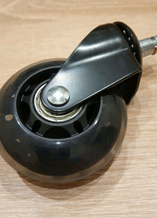 Ролики крісла силіконові посилені на підшипнику truck frik 11 мм