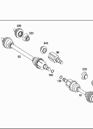 A4513500210 a4513500610 напівось ліва задн смарт smart 451 ed