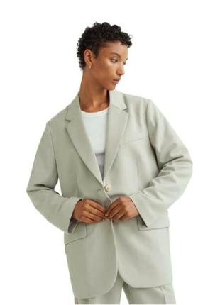Женский пиджак блейзер оверсайз большой размер