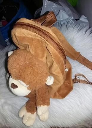 Замечательная обезьянка рюкзак для деток. швейцария.