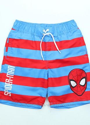 Шорты шортики шорты человек паук шорты 110 купальные шорты шорты для купания cool club spiderman