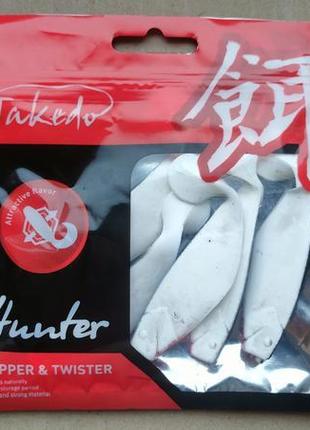 Твистер приманка силиконовые мягкие 7.5 см. 6.3 гр 5 штук