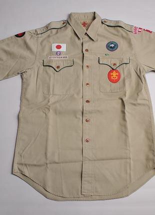 Сорочка японських скаутів вінтаж vintage ralph lauren japan scout shirt -