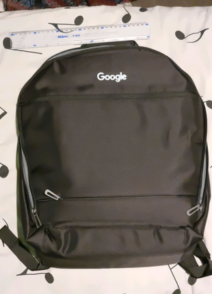 Рюкзак для ноутбука google 15.6" чорний поліестер 21 літр