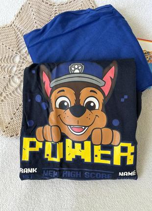 Paw patrol щенячий патруль пижама для мальчика костюм футболка штаны