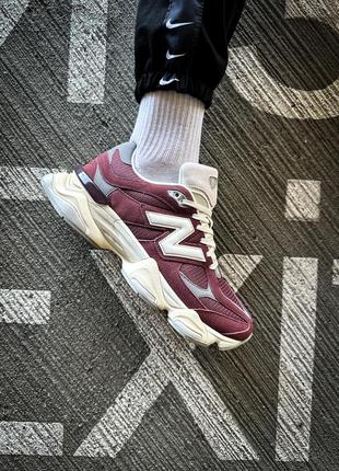 💎 new balance 9060 "washed burgundy"