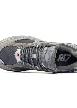 Кроссовки new balance 2002r grey brown pouch4 фото