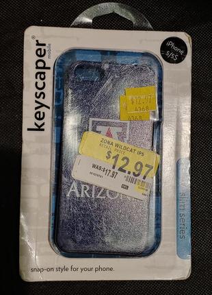 Чохол arizona wildcats для iphone 5 5s case keyscaper slim series