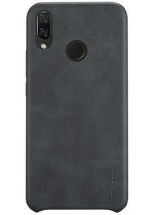 Чохол для huawei p smart plus / nova 3i - vintage case чорний