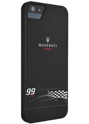Чохол для apple iphone 5/5s/se - maserati corse champ чорний