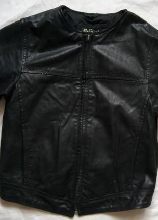 Куртка - жакет ben sherman рукав 3/4 real leather