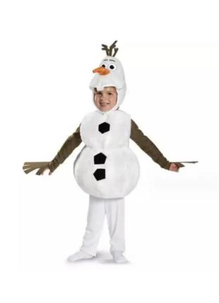 Карнавальний костюм сніговика