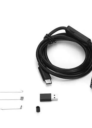 Ендоскоп jcwhcam 8 мм 1 метр 1280*720 type-c та usb