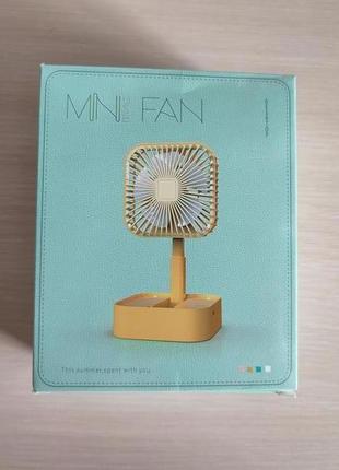 Портативний настільний мінівентилятор mini fan jy-1129