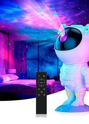 Нічник проектор зоряного неба "астронавт" лазерний світильник