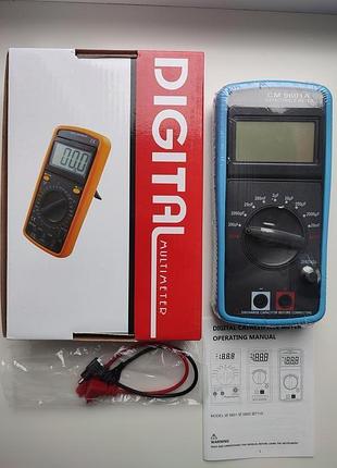 Цифровий мультиметр тестер dt-cm 9601