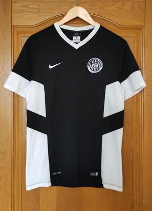 Футбольная футболка nike dri-fit authentic мужская спортивная футболка