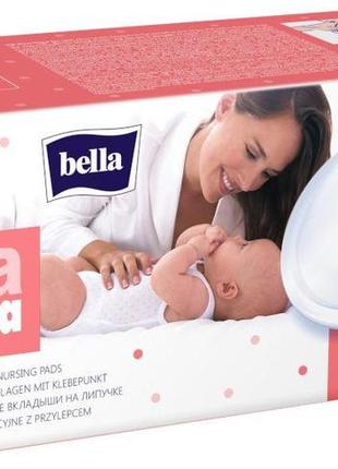 Вкладиші лактаційні bella mamma із липкою смужкою. 30 шт1 фото