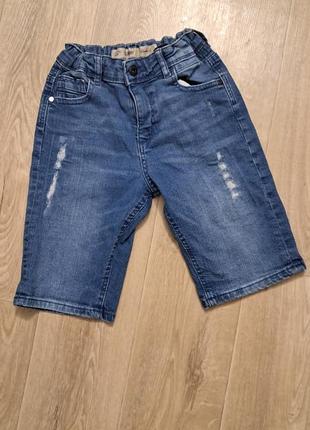 Шорты джинсовые skinny размер 146 см на 10-11 лет.