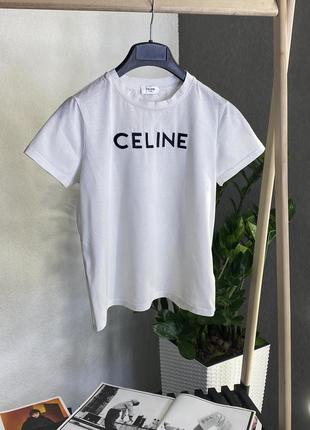 Футболка котон celine😍