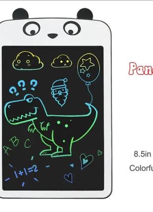 Планшет для рисования с мультяшными героями 8,5 дюймов (тигр, панда, пингвин)